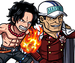 #3252 - Ace VS Akainu - Fire and Magma - One Piece: Treasure Cruise