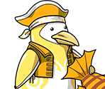 #0087 - Yellow Pirate Penguin - One Piece: Treasure Cruise