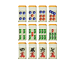 Mahjong Tiles - Mahjong Kyoretsuden
