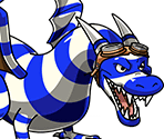 #0101 - Blue Striped Dragon - One Piece: Treasure Cruise