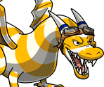#0103 - Yellow Striped Dragon - One Piece: Treasure Cruise