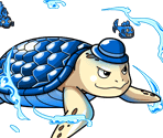 #0106 - Blue Treasure Turtle - One Piece: Treasure Cruise