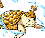 #0108 - Yellow Treasure Turtle - One Piece: Treasure Cruise