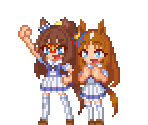 El Condor Pasa & Grass Wonder - Umamusume: Pretty Derby - Party Dash