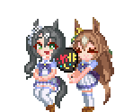 Satono Crown & Satono Diamond - Umamusume: Pretty Derby - Party Dash