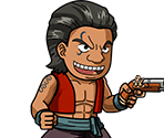 #0136 - Shooter Group Cabin Boy - Red Pirates - One Piece: Treasure Cruise
