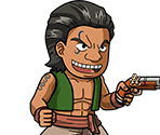 #0138 - Shooter Group Cabin Boy - Green Pirates - One Piece: Treasure Cruise