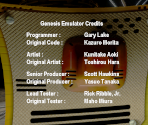 Credits - SEGA Smash Pack: Vol. 1