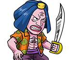 #0176 - Sword Fishman - Arlong crewmember - One Piece: Treasure Cruise
