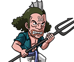 #0177 - Spear Fishman - Arlong crewmember - One Piece: Treasure Cruise