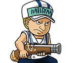 #0182 - Pistol Apprentice - Navy - One Piece: Treasure Cruise