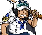 #0197 - Pistol Ensign - Navy HQ - One Piece: Treasure Cruise