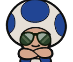 Blue Toad (Shades)