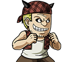 #0165 - Knuckle Punk - Black Cat Pirates - One Piece: Treasure Cruise