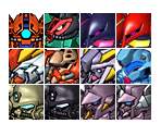 Unit Icons - SD Gundam G Generation Overworld