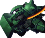 Zaku II High Mobilty Type - SD Gundam G Generation World