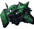 Zaku II High Mobilty Commander Type - SD Gundam G Generation World