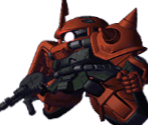 Zaku II Garma Custom - SD Gundam G Generation World
