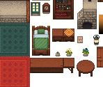 Village (Indoors) - Evoland