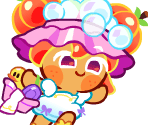 Tangerine Tanghulu Cookie (Bubble Bath Time)