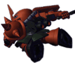 Zaku II Garma Custom - SD Gundam G Generation Overworld