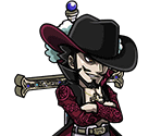 #3249 - Dracule Mihawk - Pursued Former Seven Warlords of the Sea - One Piece: Treasure Cruise