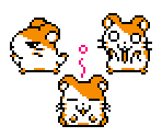 Gasp-P, Nogo, Nowoworrie - Hamtaro: Ham-Hams Unite