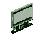 Soma Electronics Plasma Television - The Urbz: Sims in the City