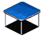 Aluminum Card Table - The Urbz: Sims in the City