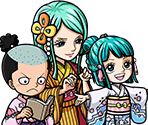 #3390 - Toki & Momonosuke & Hiyori - One Piece: Treasure Cruise