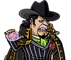 #2597 - Capone "Gang" Bege - Tea Party Assassination Plot Mastermind - One Piece: Treasure Cruise