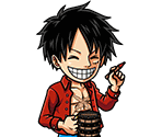 #2519 - Monkey D. Luffy - Dressing Up for the Pirate Festival! - One Piece: Treasure Cruise