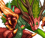 #256 (Green Flame Ifrit) - Puzzle & Dragons Z