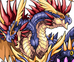 #260 (Lightning Dark Star Tiamat) - Puzzle & Dragons Z