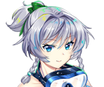 Sakuya Izayoi (Perfect and Elegant Beach Hunter) - Touhou LostWord