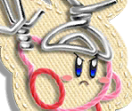 Ravel Ablity Pause Menu Art - Kirby's Extra Epic Yarn