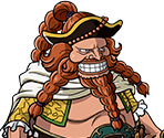 #1017 - Brownbeard - One Piece: Treasure Cruise