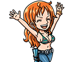 #1389 - Nami - Thunder-Breed Tempo - One Piece: Treasure Cruise