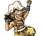 #1446 - Usopp - Platanus Shuriken - One Piece: Treasure Cruise