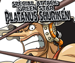 #1446 - Usopp - Platanus Shuriken - One Piece: Treasure Cruise