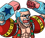 #1550 - Franky - Franky Rocket Launcher - One Piece: Treasure Cruise