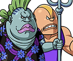 #3818 - Nozudon & Sambel - One Piece: Treasure Cruise