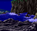 Gairyu Isle, Night - Samurai Shodown