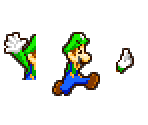 Luigi (Battle, Disassembled) - Mario & Luigi: Superstar Saga