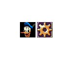 Save Data Icons - Disney's Donald Duck: Goin' Quackers