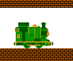 Percy (SMB 1 NES-Style) - Thomas The Tank Engine Customs