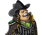 #3864 - Capone "Gang" Bege - Overwhelming Military Power - One Piece: Treasure Cruise