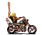 Bat Thug on Motorcycle - Vendetta