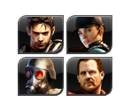 Character Portraits - Resident Evil: The Mercenaries 3D