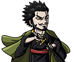 #2827 - Dracule Mihawk - Master Swordsman in a Kimono - One Piece: Treasure Cruise